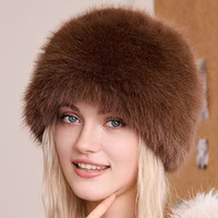 Gorro de Invierno Ruso para Mujer, Estilo Cosaco, con Forro de Algodón Afelpado y Peluche Sintético de Visón