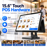 Terminal de point de vente tactile de bureau avec système Android pour magasin, restaurant et comptoir de caisse