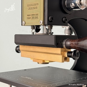 Xách Tay Hot Lá Dập Nổi Máy 110V/220V Lá Vàng Dập Máy Biểu Tượng Tùy Chỉnh Da Dập Nổi Máy Cho Ví - Product Image 4