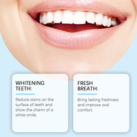 Accessoire de blanchiment polyvalent pour soins bucco-dentaires Poudre dentaire probiotique pour une haleine fraîche Dents brillantes Soin doux des gencives