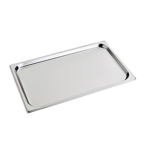 ถาดอบสแตนเลส GN 1/1 ขนาด 53 × 32 × 2 ซม., น้ำหนัก 998 กรัม - Product Image 1