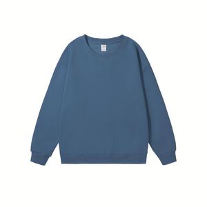 Sweat-shirts à col rond de haute qualité, en coton uni, unisexe, impression et broderie personnalisées, fabricant de sweats en gros - Product Image 6
