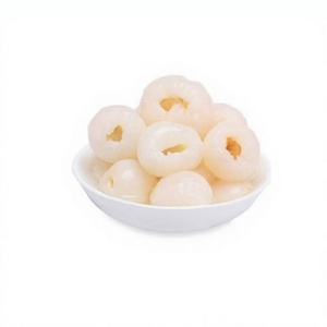 Litchis Biologiques Surgelés Ronds IQF Préservés dans la Saumure pour Emballage en Vrac - Product Image 1