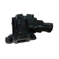 Mercruiser 864591T02 Mercruiser V8 14 °   Proveedores de Elevadores de Escape XME 4591 de Hierro Fundido con Ángulo de 14 Grados