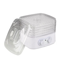 Hete Verkoop 5 Trays Mini Elektrische Groente Fruit Droger Voedsel Dehydrator Machine Met Verstelbare Trays