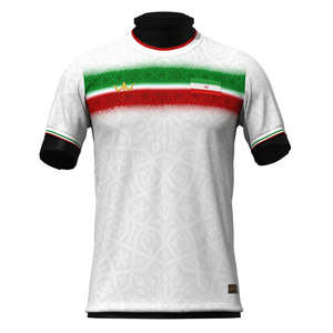 Custom 2024 High-Quality Print logo Name Number Design Iran National Club Football Jersey <b>Soccer</b> Wear - Product Image 1