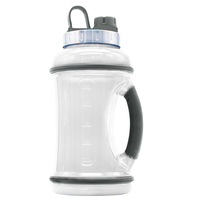 Bouteille d'eau en plastique sans BPA de 2,5 litres, personnalisable avec votre propre design, vente en gros directe usine de Shenzhen