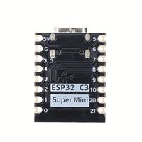 Papan Pengembangan ESP32 C3 ESP32-C3 SuperMini WiFi BT Esp32 C3 Mini Dengan Chip Pengisian Daya Baterai Harga