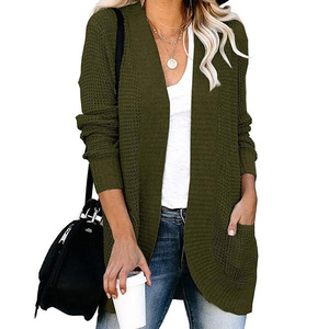 Pulls et cardigans pour femmes <span class=keywords><strong>grande</strong></span> <span class=keywords><strong>taille</strong></span> à manches longues avec grandes poches – Nouveautés en gros - Product Image 2