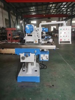 Fraiseuse universelle verticale X6232A avec tête pivotante et table rotative 3 axes Chine