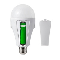 Ampoule d'urgence E27 B22 adaptée à la maison, au camping, ampoule LED rechargeable, ampoule d'urgence portable 20W