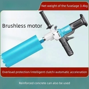 Brushless All Copper Handheld Dry Wet Dual Purpose Water Drilling Rig Cordless Professional 2100W High-<b>power</b> Machine N492 Brushl - Product Image 3