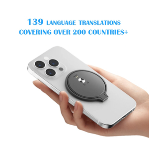 Traducteur magnétique sur pied, interprétation simultanée, appels vocaux et vidéo transfrontaliers, outil de traduction portable - Product Image 2