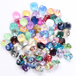 Pierres de cristal en verre K9 de forme coussin Xichuan, 100 couleurs, 6/8/10/12/18 mm, vente en gros, pierres pointues pour bijoux et vêtements - Product Image 3