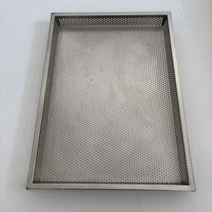 Bandeja de Horno de <span class=keywords><strong>Acero</strong></span> <span class=keywords><strong>Inoxidable</strong></span> 304/316, Resistente, Profunda, con Asas, para Pan, Pasteles y Panadería Industrial - Product Image 2