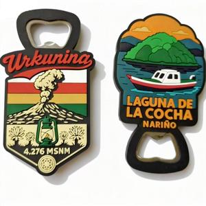 Imán Abridor de Botellas 2D 3D de PVC Suave con Diseño Personalizado de Fábrica, Recuerdo de Playa, Los Cabos, Cozumel, Cabo <span class=keywords><strong>San</strong></span> <span class=keywords><strong>Lucas</strong></span>, México - Product Image 4
