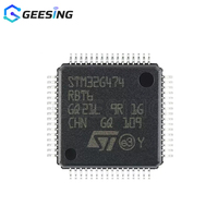 Microcontrolador ARM Cortex-M4 de 32 bits Geesing, 170 MHz, 128 KB de Memoria Flash, LQFP-64 con FPU, DSP, HRTIM, 184 ps, 5xADC, STM32G474RBT6
