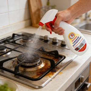 Dégraissant puissant écologique pour cuisine, éliminateur de taches d'huile, 30%-50% d'ingrédients actifs, spray pour équipement de cuisine - Product Image 2