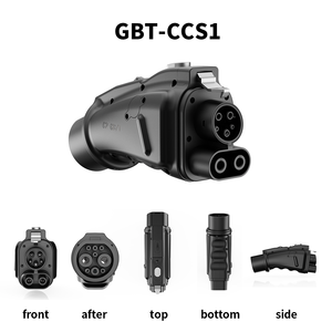 Adaptador de Carga CA GB T a CCS1 para Tesla, Polestar 2, <span class=keywords><strong>Volvo</strong></span> <span class=keywords><strong>XC40</strong></span>, Carga en Estaciones Públicas de Vehículos Eléctricos Chinas, IP65 - Product Image 1