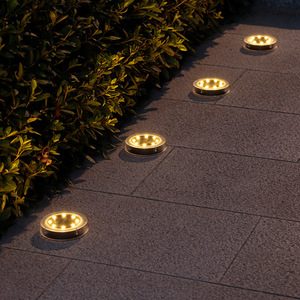 Lampes solaires de jardin à LED, éclairage extérieur pour allée et pelouse, lampe solaire étanche pour la décoration de la cour et du patio - Product Image 3