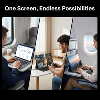 Monitor Portátil de 15.6 Pulgadas FHD 1080P, IPS HDR, USB-C Plug and Play, Pantalla Externa Delgada para Laptop, Juegos, Switch, OEM, ODM, de Fábrica