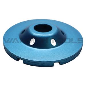 O التخصيص 4 بوصة ضغط بارد رأس ماسي محسن توربو 20 arbour Deburring ألومنيوم - Product Image 2