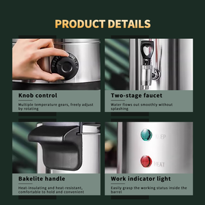 WINNERS restaurante uso caldera de agua eléctrica temperatura ajustable dispensador de bebidas calientes mucho tiempo mantener caliente - Product Image 4