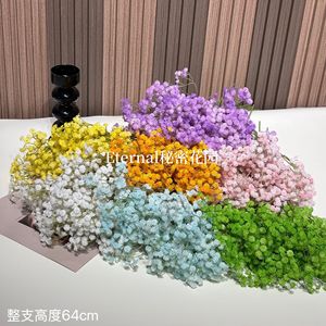 Bouquets de fleurs artificielles en PU violet pour décorations de mariage Secret Garden - Product Image 2