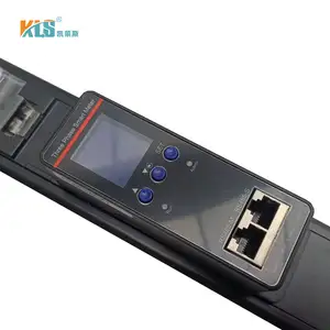 Cina kualitas tinggi LCD Meter PDU 240V 30A 8C13 & 3C19 PDU distribusi daya unit dasar PDU