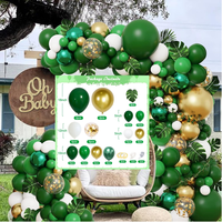 Balon Lateks Warna Solid Orangetex Berbagai Ukuran Balon Matte Dekorasi Latar Belakang Pesta Acara Festival