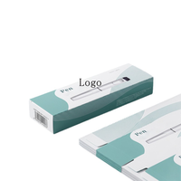 Boîtes d'emballage magnétiques personnalisées pour stylos injecteurs de peptides, en papier recyclé, avec logo, pour flacons en verre