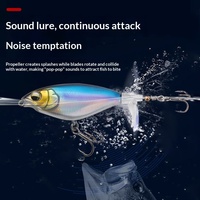 Nouvelle leurre popper pour la pêche à la ligne en eau salée, leurre dur en plastique ABS, ciblant le bar, les poissons d'eau douce, le saumon, le marlin, le brochet, la carpe