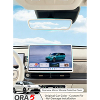 Pour ORA 5 Good Cat 2026 – Coque de rétroviseur en silicone, protection décorative, installation facile, accessoires auto, garniture de rétroviseur
