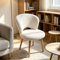 Chaise de lecture moderne et simple, fauteuil de salle à manger minimaliste italien pour la maison et le restaurant