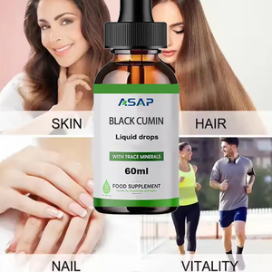 Huile de cumin noir 100% Pure Organic Health Support Premium Grade Huile de graines de cumin noir pressée à froid - Product Image 2