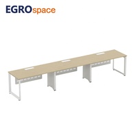 EGROspace Mobilier Extensible Minimaliste – Poste de Travail Modulable pour Coworking et Bureau