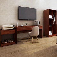 Ensemble de meubles de chambre classiques en bois antique pour appartement et hôtel, vente en gros directe d'usine