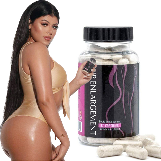 JH Factory Private Label Custom Butt Enlargement Pills Gummies Cream Buttock Enhancement Capsules Hip and Butt Enlargement Sets