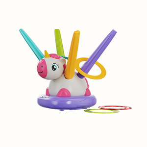 Machine d'exercice licorne 3-en-1 en plastique, corde à sauter, jouet d'entraînement pour enfants de 4 à 6 ans, équipement d'intégration sensorielle - Product Image 2