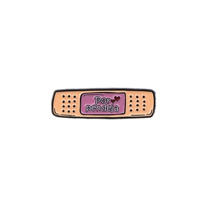Spilla Creativa a Forma di Benda con Citazione, Distintivo in Metallo Carino, Gioielli alla Moda, Stampa UV, Nichel Nero, Accessori Decorativi per la Laurea, Disponibile - Product Image 6