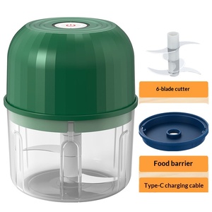 Picadora de Ajo Eléctrica Portátil, Mini Picadora de Alimentos para Ajo, Cebolla y Carne, Trituradora, Licuadora, Utensilio de Cocina para el Hogar - Product Image 6