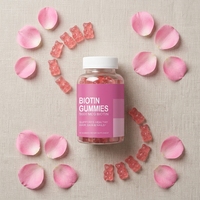 Aanpasbare schoonheidssupplement met kokosolie & pectine voor innerlijke schoonheid, Biotine Gummies