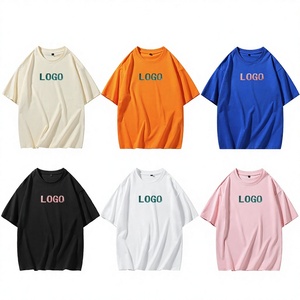 เสื้อยืดสตรีทแวร์ลายกราฟิก เสื้อยืดเรียบๆ ขายส่ง คุณภาพสูง เสื้อยืดโอเวอร์ไซส์ สวมใส่สบาย ไร้ตะเข็บ เสื้อยืดผ้าฝ้ายเนื้อหนา - Product Image 4