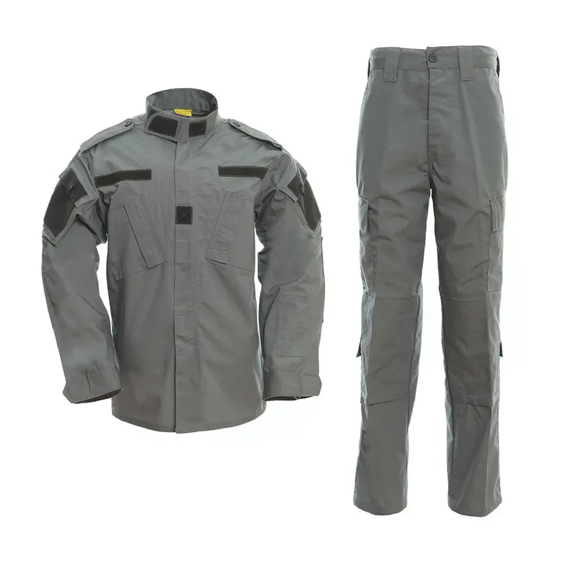 Ensemble tactique gris Rip-stop, vente en gros