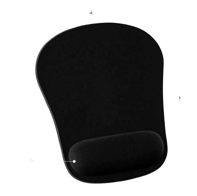 Ergonomic Gaming Mouse Pad with Wrist Rest Support Rubber Material Non-Slip Base Portable Design for Computer Use