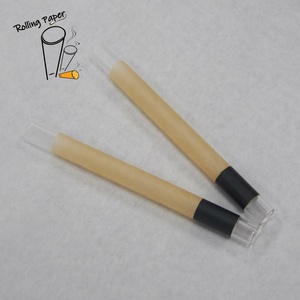 Accesorios para fumar de vidrio de marca propia OEM, con forma de círculo puntiagudo y cónico, se pueden personalizar con logotipos. - Product Image 1
