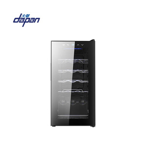 Refrigerador bajo encimera negro, refrigerador de <span class=keywords><strong>vino</strong></span>, Control de temperatura, almacenamiento de bebidas y <span class=keywords><strong>vino</strong></span>, Panel de mesa inteligente, enfriador diario listo - Product Image 5