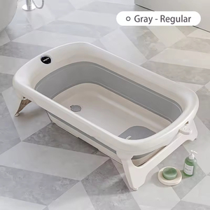 Bañera Plegable para Bebés, Bañera Portátil Ajustable de Lujo con Control de Temperatura, Antideslizante, para Recién Nacidos, OEM ODM - Product Image 5