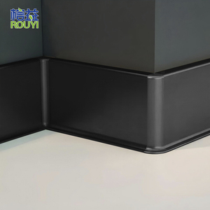 Usine contemporaine de haute qualité 6063 T5 Plinthe en métal flexible Plinthe en aluminium - Product Image 1