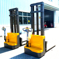 Chariot élévateur manuel électrique chinois ISO EPA CE de 0,5 tonne, 1 tonne, 1,5 tonne, 2 tonnes, mini chariot élévateur à palettes avec batterie au lithium